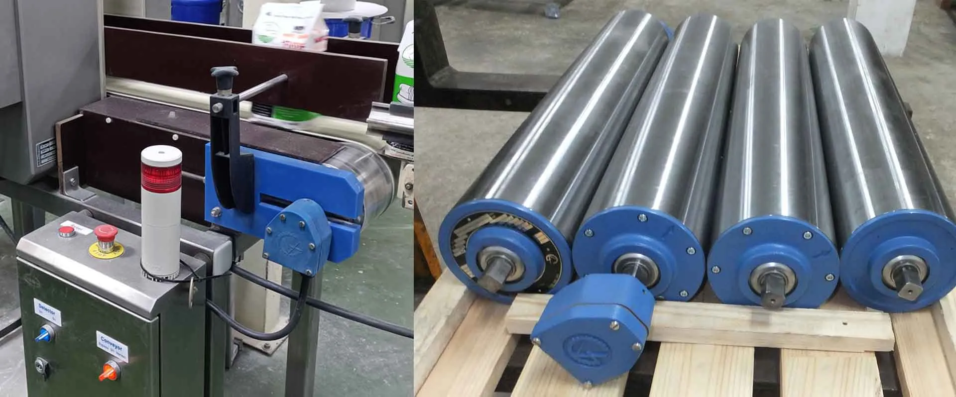 Van der Graaf Drum Motor มอเตอร์ลูกกลิ้งสายพานลำเลียงประสิทธิภาพสูง โดย J.T.E.